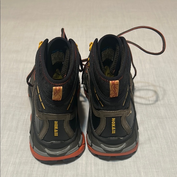 HOKA OneOne Tor Ultra Hiking Boot with Orange and Black Accents - Picture 5 of 8